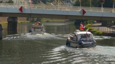 Bad Ems, Almanya güneşli hava güzel bir şehir