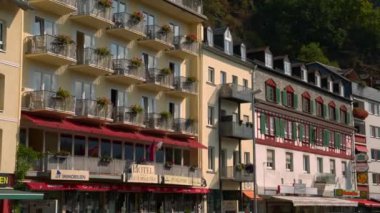 Almanya, Bad Ems, 23 Ekim 2016. İyi güneşli hava.