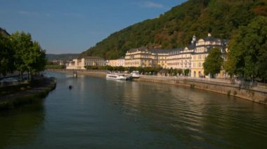 Bad Ems, Almanya güneşli hava güzel bir şehir
