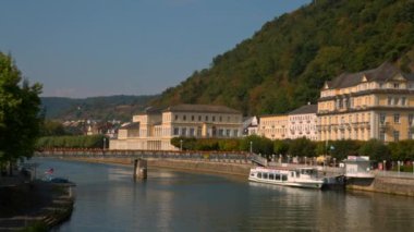 Bad Ems, Almanya güneşli hava güzel bir şehir