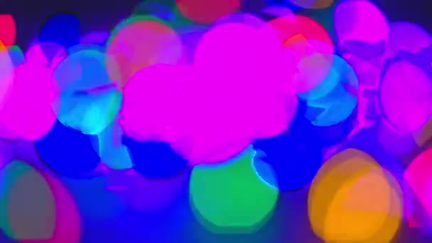 Background, colored-highlights blink — Stock Video