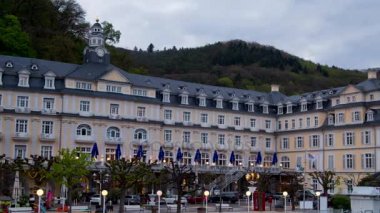 Bad Ems, Almanya, şehir manzarası, 4k, Timelapse