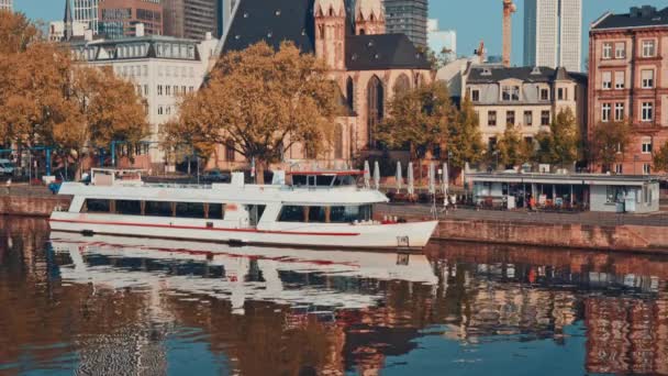 Alemania Fráncfort del Meno, 14 ABR 2017 — Vídeo de stock