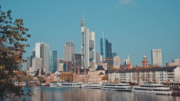 Németország Frankfurt am main, 14 ápR 2017 — Stock videók