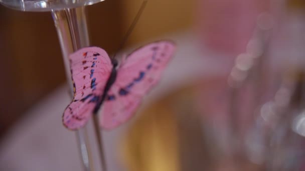 婚礼鲜花大厅装饰 — 图库视频影像
