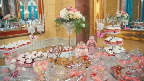 Candy bar design du restaurant 