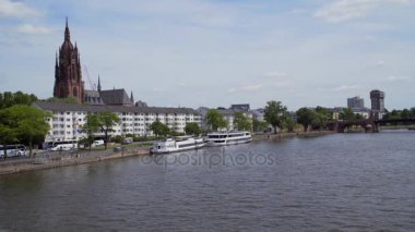 Frankfurt am main, iyi bir hava içinde Haziran 2017