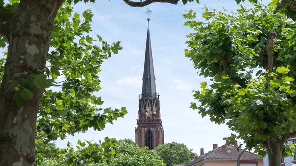 Frankfurt am main, iyi bir hava içinde Haziran 2017