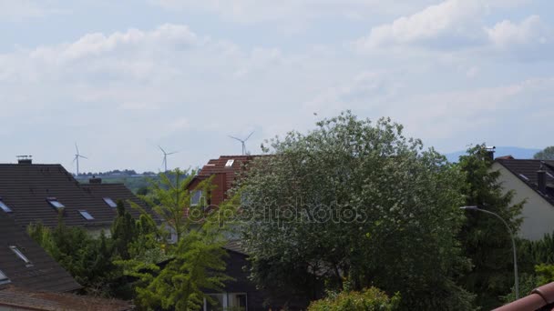 Una pequeña ciudad en Alemania — Vídeos de Stock