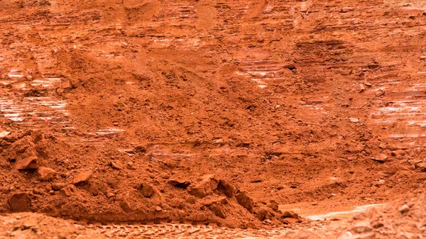 Quarry red clay, texture