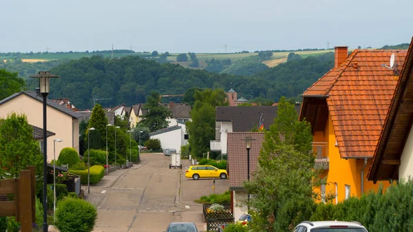 Almanya küçük bir kasabada — Stok fotoğraf