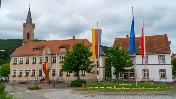 Una pequeña ciudad en Alemania —  Fotos de Stock