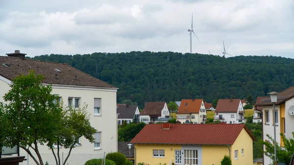 Almanya küçük bir kasabada — Stok fotoğraf