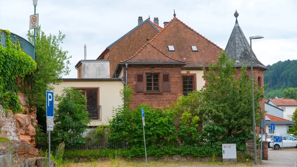 Een kleine stad in Duitsland — Stockfoto