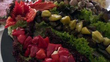 soğuk başlangıçlar açık büfe ve Salata tabaklar