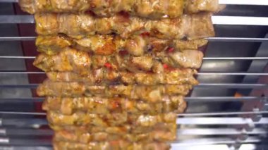 ızgara kavrulmuş et