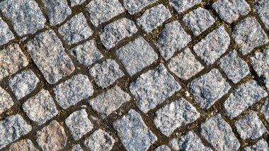 arka plan kaldırım taşlarından oluşan bir mozaik