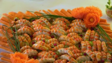 insanlar grubu lüks Restoran kapalı açık büfe gıda catering