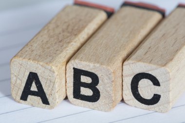 ahşap Harf damgaları