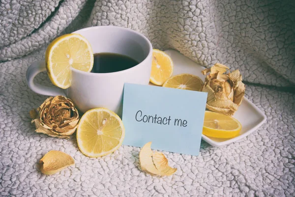 Taza de té o café blanco, té caliente, café caliente —  Fotos de Stock