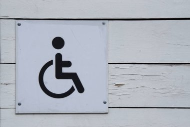 yayalar işareti işareti devre dışı, ok, Bisiklet için