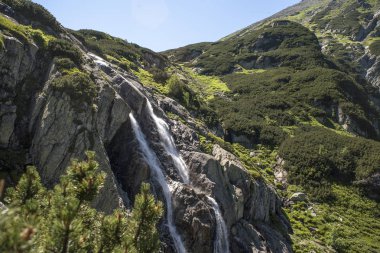 Lehçe dağlar vadi beş Göller. Zakopane Milli Parkı.