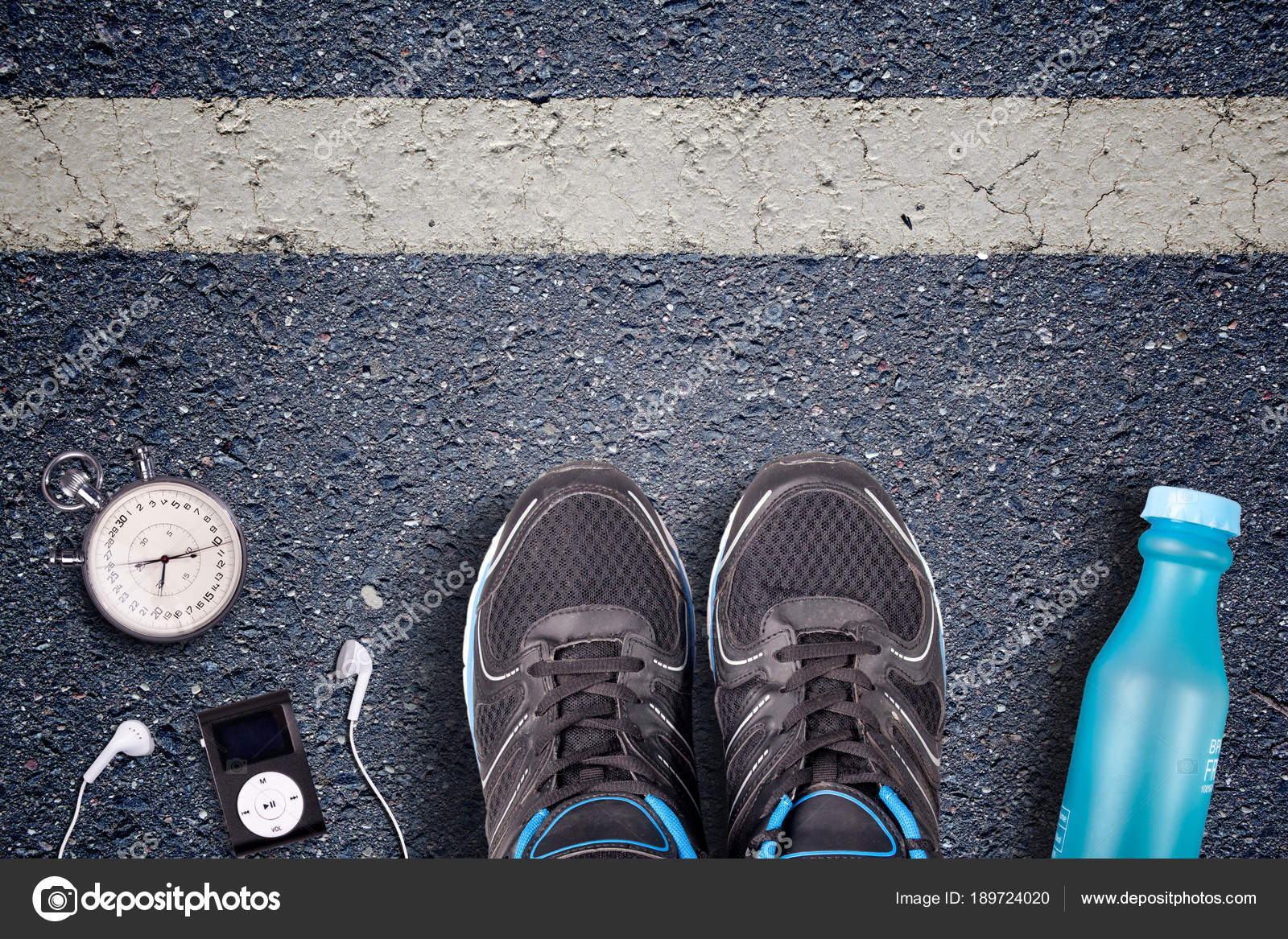 Men Running Shoes Run Equipment Asphalt 