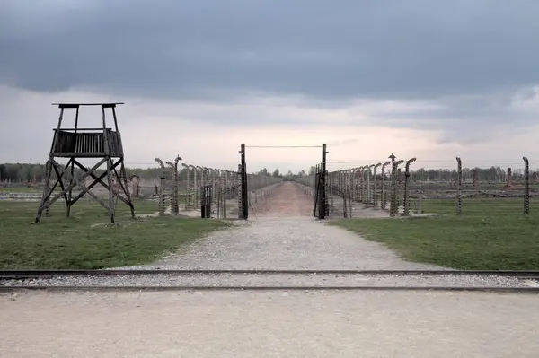 Auschwitz Birkenau Polonya Nisan 2017 Müze Auschwitz Birkenau Holokost Müzesi — Stok fotoğraf