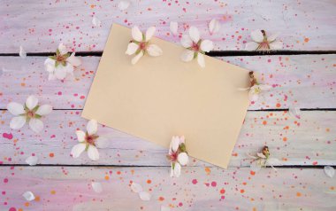 Sahte kadar arka plan bahar çiçekleri