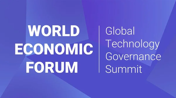 Οργανισμός συνεργασίας Παγκόσμιο Οικονομικό Φόρουμ 2020 — Διανυσματικό Αρχείο