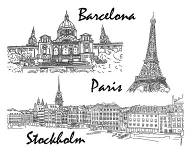Paris, Barselona ve Stockholm 'de bir etkinlik düzenlendi