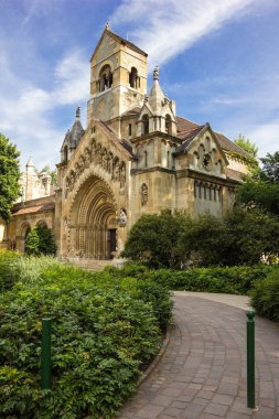 Vajdahunyad castle Budapeşte, Macaristan için Jak Şapeli (Jaki Kapolna)