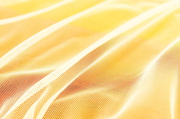 Closeup Abstract White Mesh Yellow Background — Stock Photo, Image