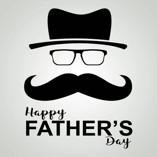 Happy Fathers Day Background Hipster Design — Stock Photo, Image