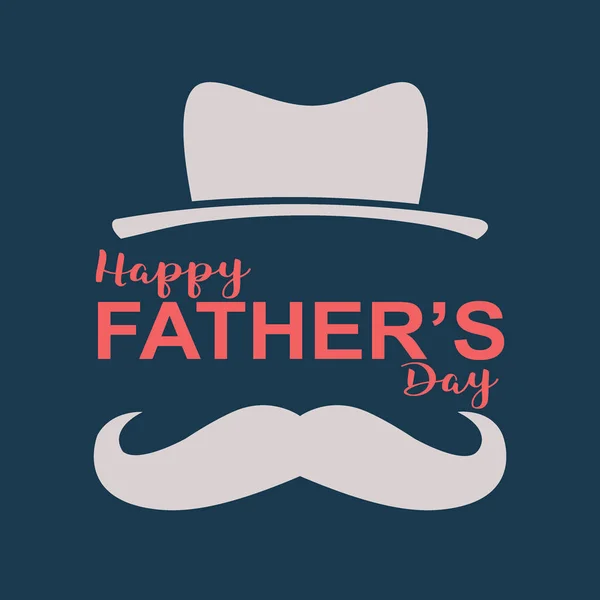 Happy Fathers Day Background Hipster Design — Stock Photo, Image