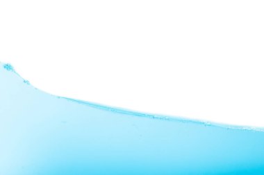 Yumuşak su, dokuyu ve arkaplanı sıçratır.