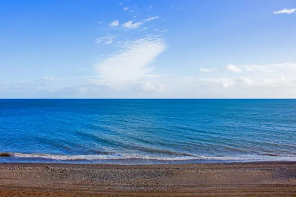 海、空、雲。スペイン。地中海. — ストック写真
