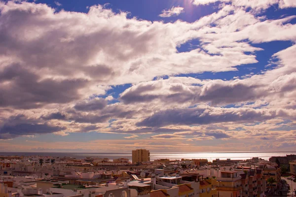 하늘, 구름, 어느. 에스테 포 나 시, 안달루시아, 스페인. — 스톡 사진