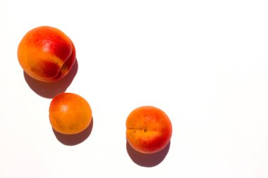 Kayısı. Olgun kayısı.