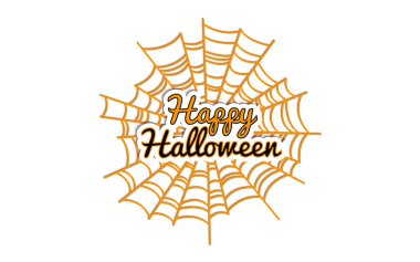 Mutlu Cadılar Bayramı. Vektör illüstrasyonu.