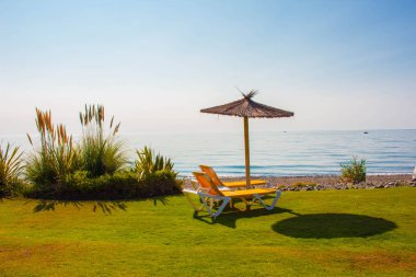 Yaz manzara. Akdeniz.