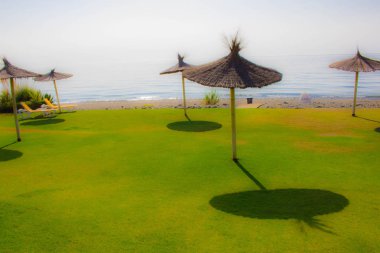 Yaz manzara. Akdeniz.