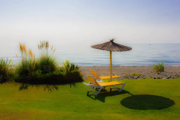 Yaz manzara. Akdeniz.