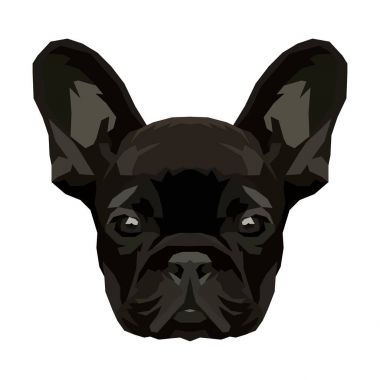 Fransız buldozer. Vektör çizim. 