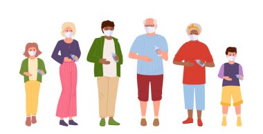 Çok ırklı aile koruma altındaki virüs taşıyıcısı