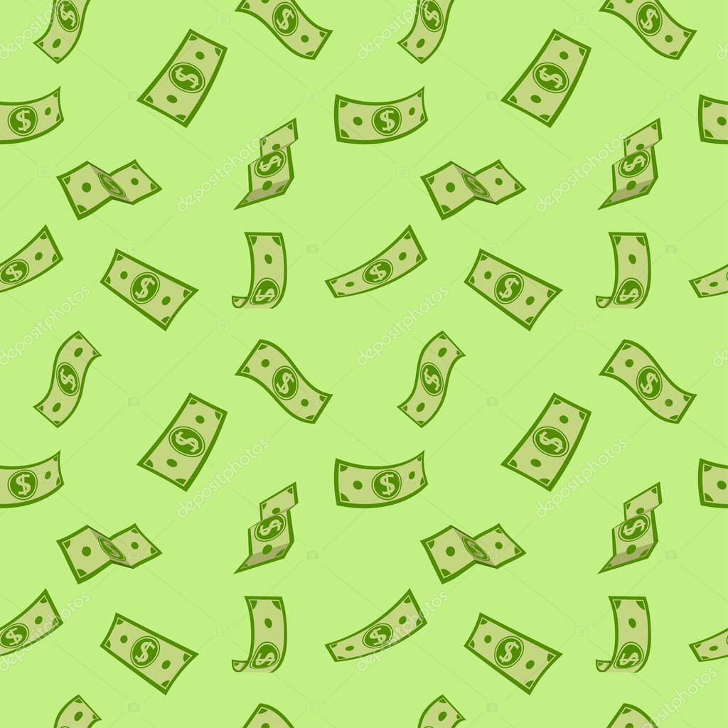 Seamless Pattern Money Rain Green Flat Cartoon Paper Notes Flying In Air Money Banknotes Flying Green Background Various Banknotes Different Provisions American Money Float Vector Illustration Premium Vector In Adobe Illustrator Seamless Pattern Money Rain Green Flat Cartoon Paper Notes Flying In Air Money Banknotes Flying Green Background Various Banknotes Different Provisions American Money Float Vector Illustration Premium Vector In Adobe Illustrator