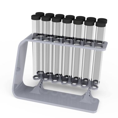 Kimyasal test tüpleri seti