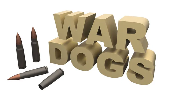 Krigets hundar - Ammunition — Stockfoto