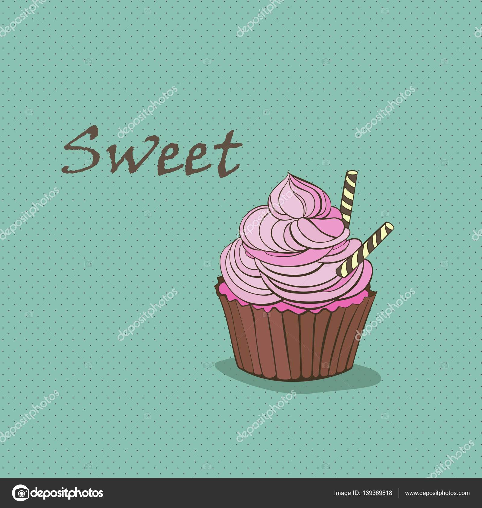 かわいい漫画カップケーキのイラスト ストックベクター C Stasiiapanch Gmail Com かわいい漫画カップケーキのイラスト ストックベクター C Stasiiapanch Gmail Com