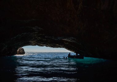Deniz Mağarası mağaranın içinde